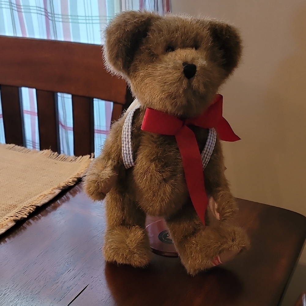 Little Debbie BOYDS bear collectible with stand.
